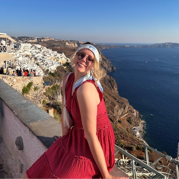 Max Studio Dresses & Skirts - Red & White Striped Dress Max Studio